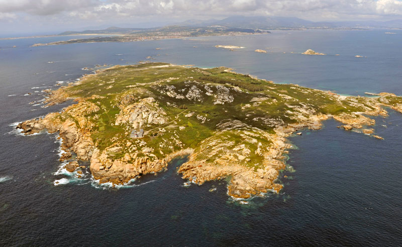 archipiélago de sálvora arousa norte