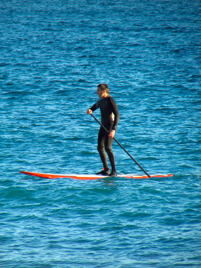 Paddel Surf en Arousa Norte Foto de Paddel Surf en Arousa Norte
